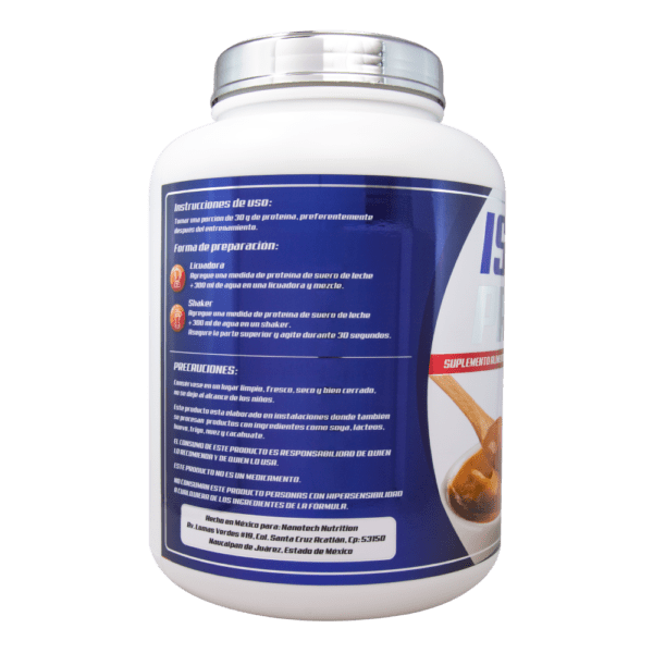 ISO PROTEIN 5lb 76 Servicios - Sabor Cajeta - Imagen 3