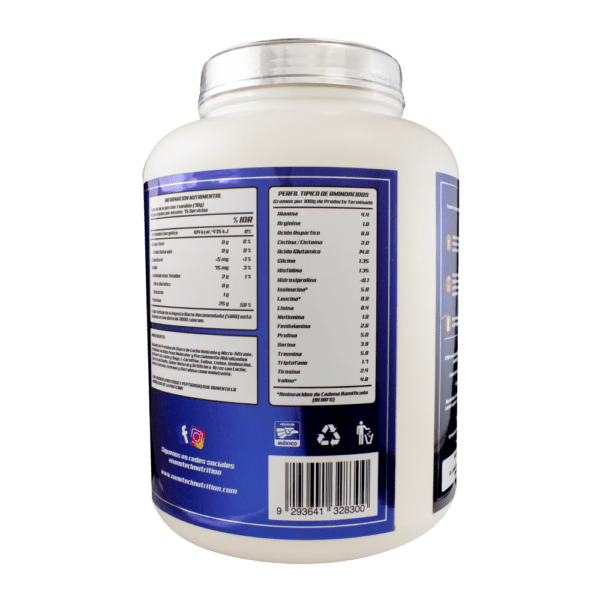 NANO WHEY 5lb 75 Servicios - Sabor Arroz con Leche - Imagen 3