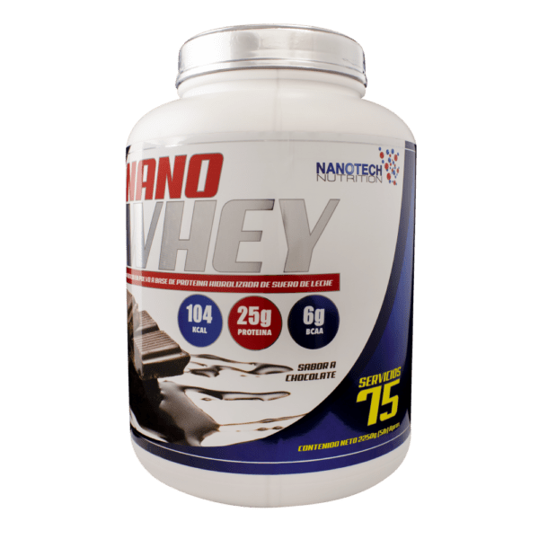 NANO WHEY 5lb 75 Servicios - Sabor Chocolate - Imagen 2