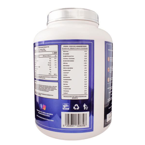 NANO WHEY 5lb 75 Servicios - Sabor Fresa - Imagen 3