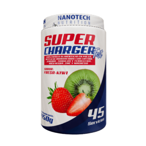 SUPER CHARGER TEST 450g 45 Servicios - Sabor Fresa-Kiwi