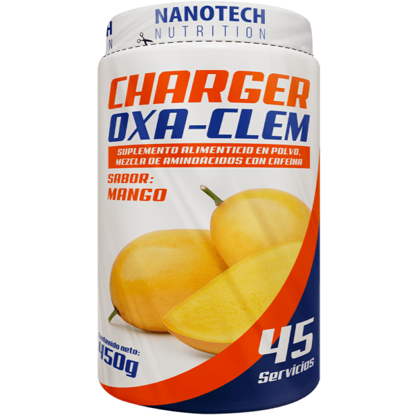 CHARGER OXA-CLEM 450g 45 Servicios - Sabor Mango