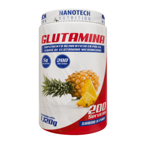 GLUTAMINA 1120g 200 Servicios - Sabor Piña