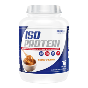 ISO PROTEIN 5lb 76 Servicios - Sabor Cajeta