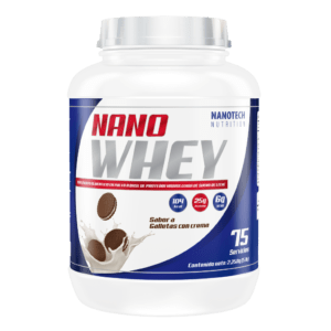 NANO WHEY 5lb - Sabor Galleta con Crema