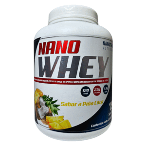 NANO WHEY 5lb 75 Servicios – Sabor Piña Coco